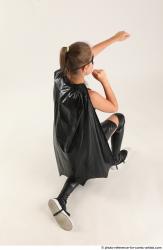 Naty BATGIRL KNEELING POSE 2